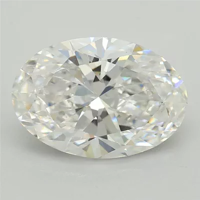 2.09ct E VVS2 Rare Carat Ideal Cut Oval Lab Grown Diamond