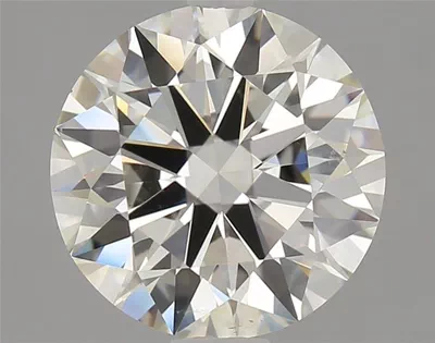 3.05ct K SI1 Rare Carat Ideal Cut Round Diamond