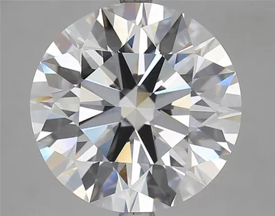 6.01ct E VS2 Rare Carat Ideal Cut Round Lab Grown Diamond