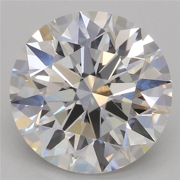 3.05ct F VVS2 Rare Carat Ideal Cut Round Lab Grown Diamond