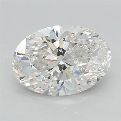2.04ct F VVS2 Rare Carat Ideal Cut Oval Lab Grown Diamond