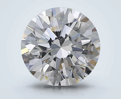 3.51ct D VS2 Rare Carat Ideal Cut Round Diamond