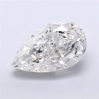 20.12ct G VVS2 Very Good Cut Pear Lab Grown Diamond