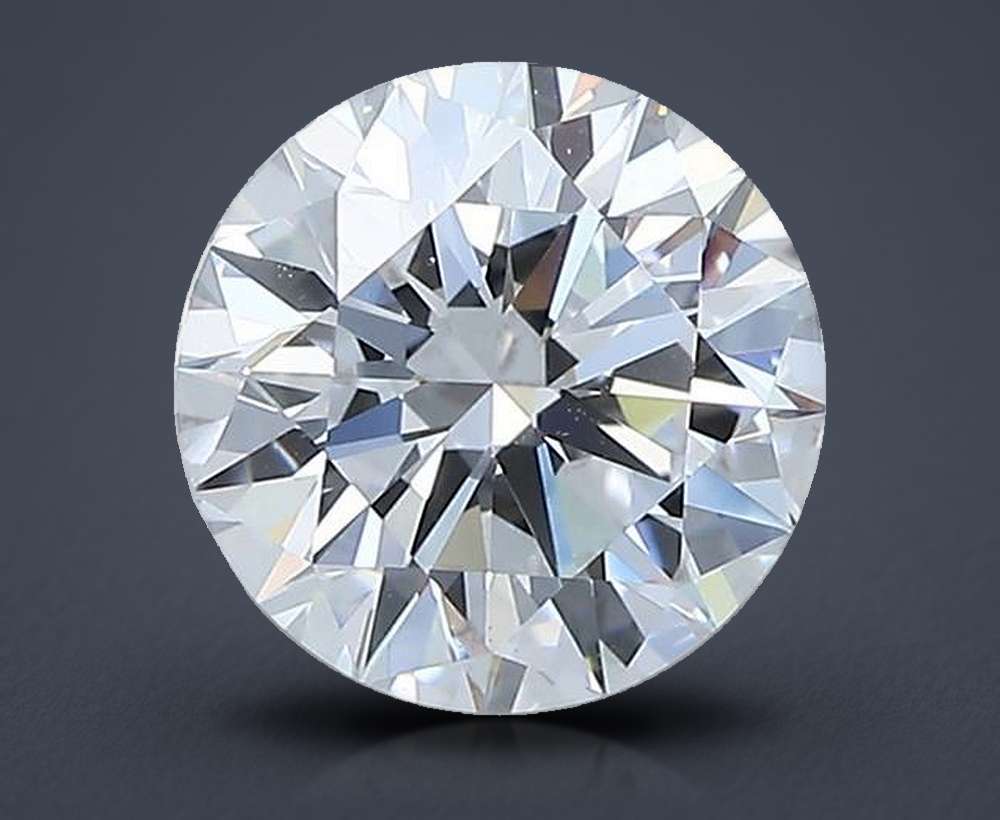 1.54ct D VS1 Rare Carat Ideal Cut Round Diamond