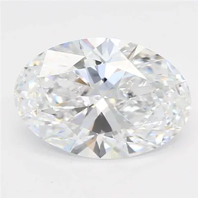 2.18ct D VVS1 Rare Carat Ideal Cut Oval Lab Grown Diamond