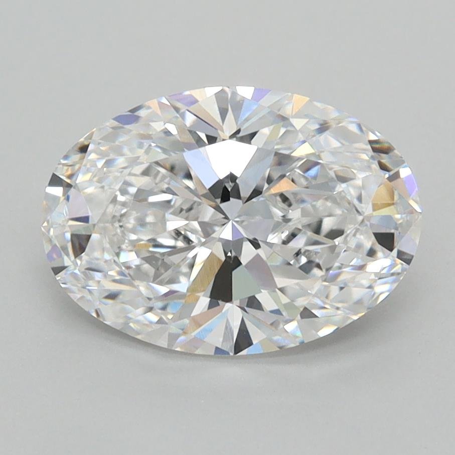 2.06ct D VVS1 Rare Carat Ideal Cut Oval Lab Grown Diamond