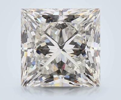 5.10ct H VS2 Rare Carat Ideal Cut Princess Lab Grown Diamond