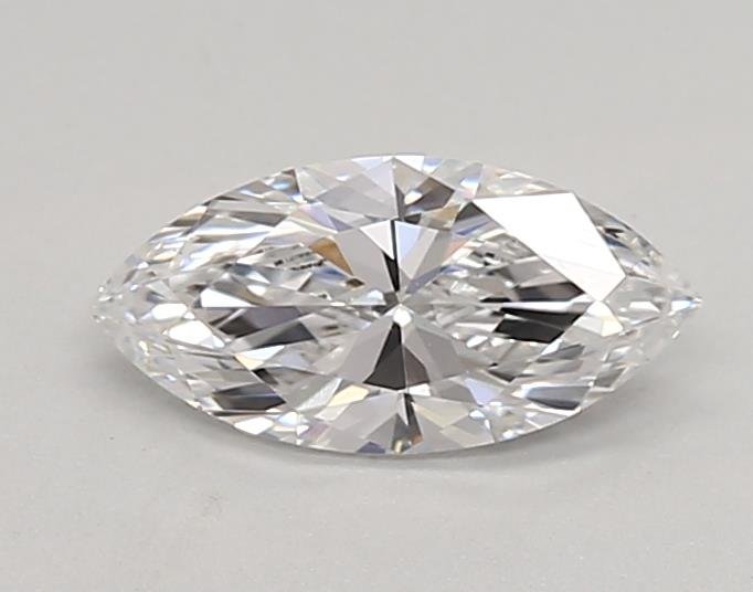 0.65ct D VVS2 Rare Carat Ideal Cut Marquise Lab Grown Diamond