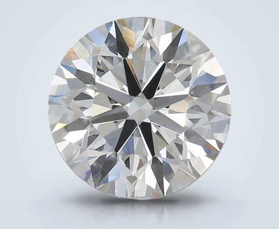 3.03ct H VVS2 Rare Carat Ideal Cut Round Lab Grown Diamond