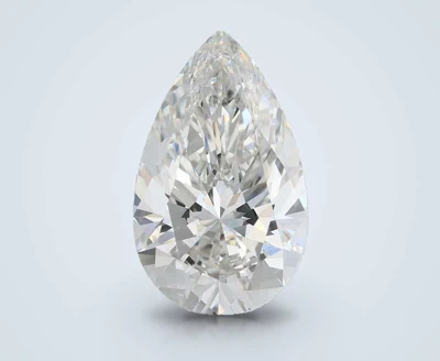 7.08ct F VVS2 Rare Carat Ideal Cut Pear Lab Grown Diamond