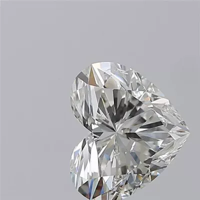 3.01ct H SI2 Rare Carat Ideal Cut Heart Diamond