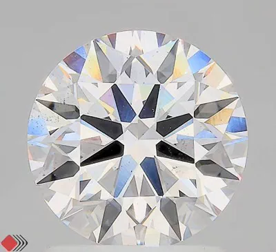1.60ct F SI1 Rare Carat Ideal Cut Round Lab Grown Diamond