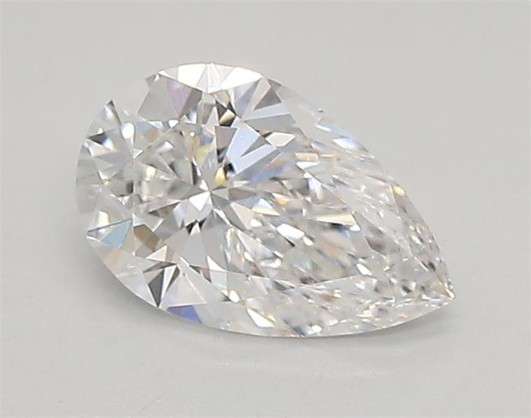 0.79ct D VVS2 Rare Carat Ideal Cut Pear Lab Grown Diamond