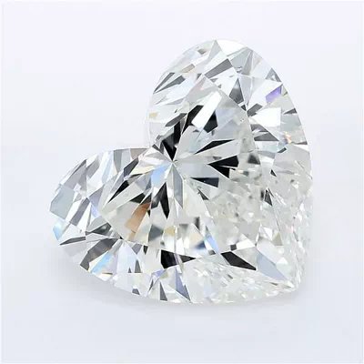 7.01ct F VS1 Rare Carat Ideal Cut Heart Lab Grown Diamond