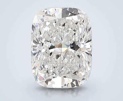 3.06ct E VVS2 Rare Carat Ideal Cut Cushion Lab Grown Diamond