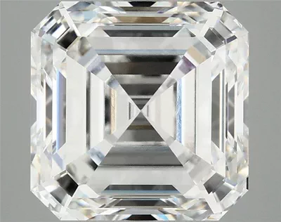 7.04ct E VVS2 Rare Carat Ideal Cut Asscher Lab Grown Diamond