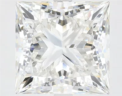 6.79ct G VS1 Rare Carat Ideal Cut Princess Lab Grown Diamond