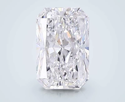 3.00ct D VS2 Very Good Cut Radiant Lab Grown Diamond