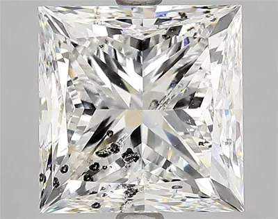 5.00ct G SI2 Very Good Cut Princess Diamond