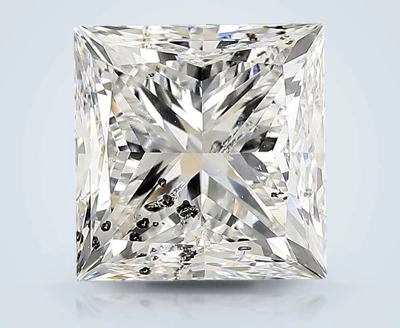 5.00ct G SI2 Very Good Cut Princess Diamond