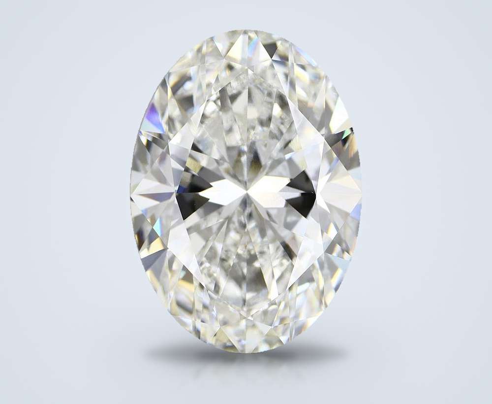 13.01ct F VVS2 Rare Carat Ideal Cut Oval Lab Grown Diamond