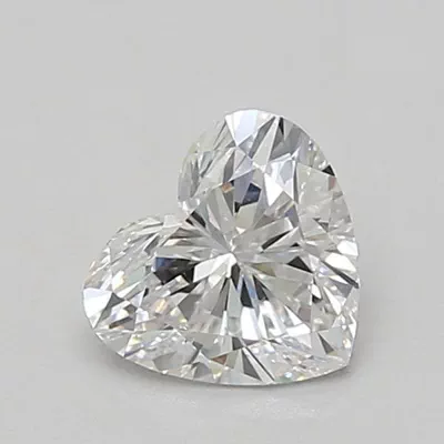 0.95ct D VVS2 Rare Carat Ideal Cut Heart Lab Grown Diamond
