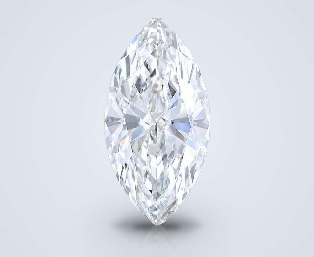 10.01ct F VS1 Rare Carat Ideal Cut Marquise Lab Grown Diamond