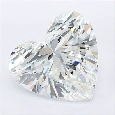 11.05ct E VVS2 Rare Carat Ideal Cut Heart Lab Grown Diamond