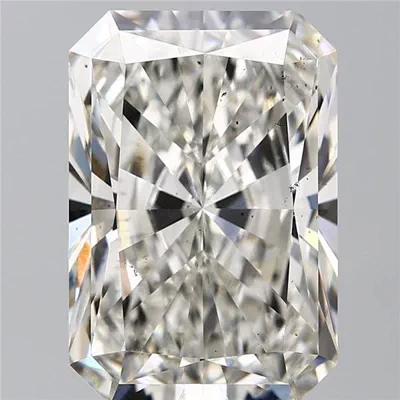 10.08ct G SI1 Rare Carat Ideal Cut Radiant Lab Grown Diamond