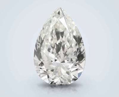 3.90ct I SI1 Very Good Cut Pear Diamond