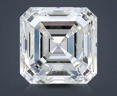 1.70ct H VS1 Very Good Cut Asscher Diamond