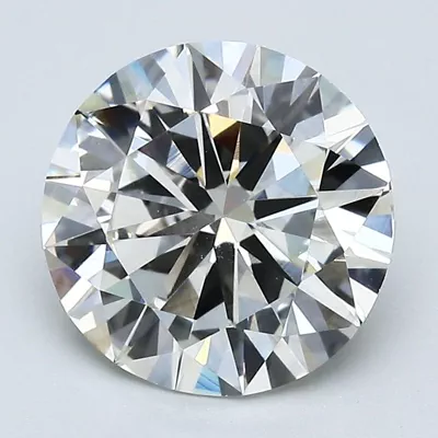 3.53ct K SI1 Good Cut Round Diamond
