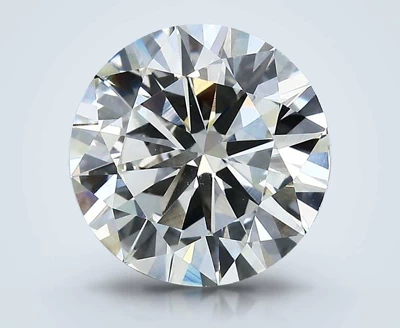 3.53ct K SI1 Good Cut Round Diamond