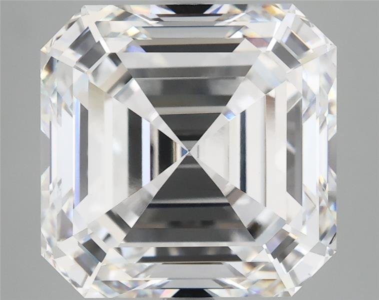 7.20ct E VVS2 Rare Carat Ideal Cut Asscher Lab Grown Diamond