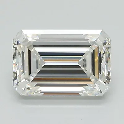 2.08ct G VS1 Rare Carat Ideal Cut Emerald Lab Grown Diamond