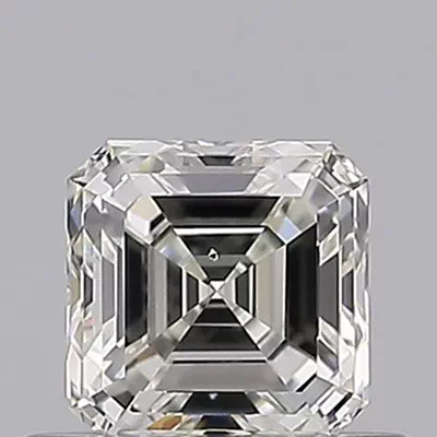 0.50ct I SI1 Rare Carat Ideal Cut Asscher Diamond
