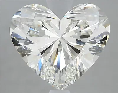 3.06ct J VS2 Rare Carat Ideal Cut Heart Diamond