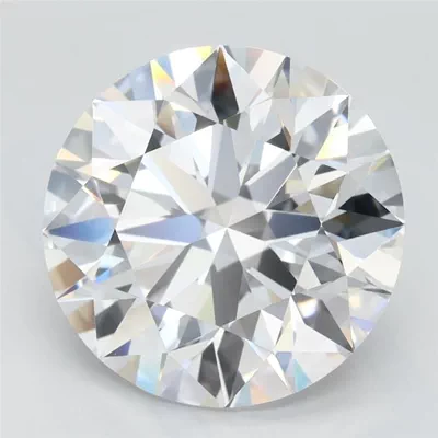 4.13ct D VVS1 Rare Carat Ideal Cut Round Lab Grown Diamond