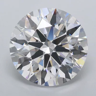 3.02ct D FL Rare Carat Ideal Cut Round Lab Grown Diamond