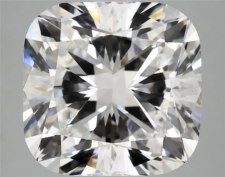 6.77ct F VS1 Rare Carat Ideal Cut Cushion Lab Grown Diamond