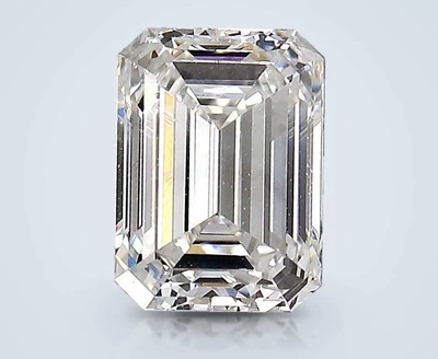 2.02ct F VS2 Rare Carat Ideal Cut Emerald Diamond