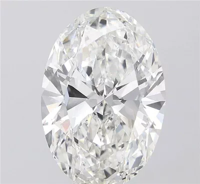 10.10ct G VVS2 Rare Carat Ideal Cut Oval Lab Grown Diamond