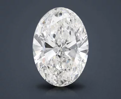10.10ct G VVS2 Rare Carat Ideal Cut Oval Lab Grown Diamond