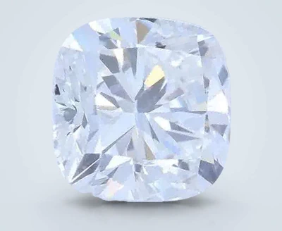 2.54ct F VS2 Very Good Cut Cushion Lab Grown Diamond