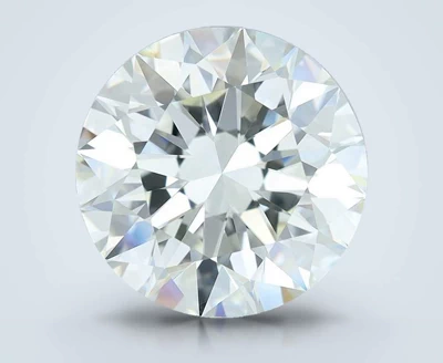 5.01ct K VVS2 Rare Carat Ideal Cut Round Diamond