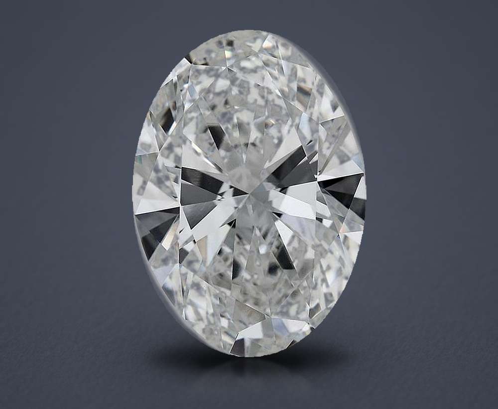 10.03ct F VVS2 Rare Carat Ideal Cut Oval Lab Grown Diamond