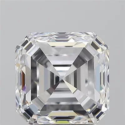 3.01ct D VS1 Excellent Cut Asscher Diamond
