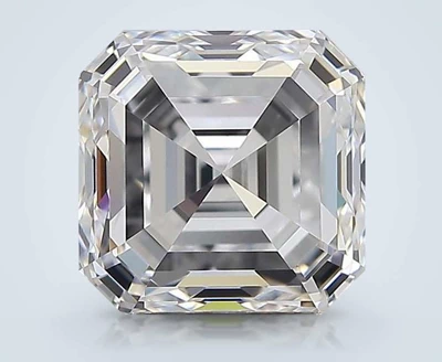 3.01ct D VS1 Excellent Cut Asscher Diamond