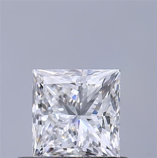 0.55ct D VVS1 Rare Carat Ideal Cut Princess Lab Grown Diamond