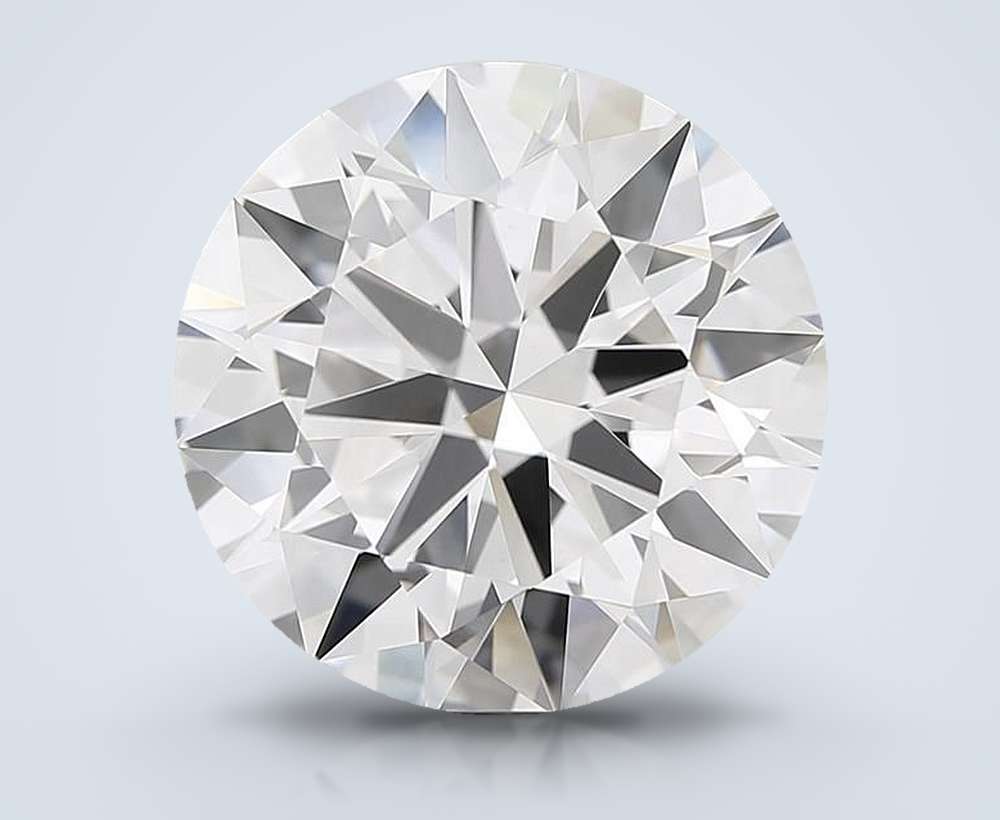 11.72ct E VVS2 Rare Carat Ideal Cut Round Lab Grown Diamond
